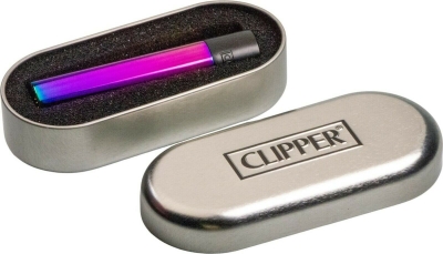 Clipper Metall Feuerzeug Icy Color 2